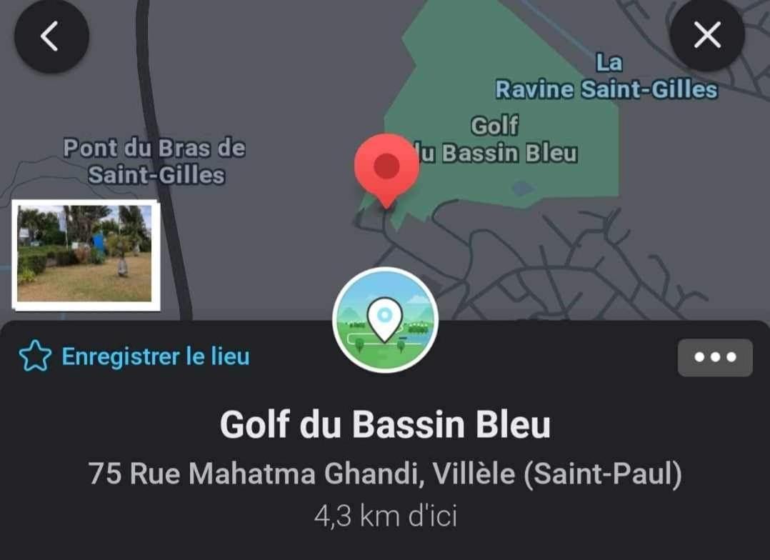 Kazacoco Bungalow A 5 Min A Pieds Du Lagon La Saline Le Bains Bagian luar foto